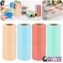 idrop Non-Woven Disposable Cleaning Washing Fabric Cloth Towel  [ 1 Roll / 4 Roll ]