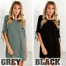 idrop NEWDRESS Women's Chiffon Loose Casual Dress