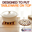 idrop Wooden Table Placemat 18pcs Mat