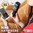 idrop DLK38001 Mobile Portable karaoke Singing Microphone + Mic Holder Stand