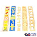 idrop High Quality Arrange in Paris Game Wooden Matching Set Toys for Kids Children