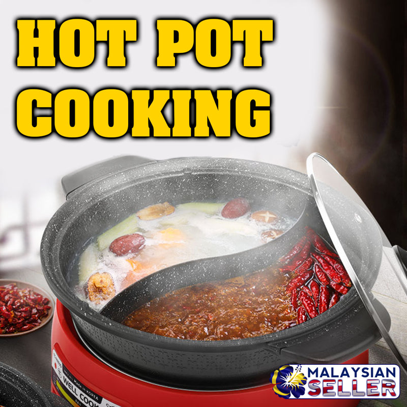 idrop TAEYU Multifunction Cooking Pan Grill BBQ Hot Pot [ TC-N9200G ]