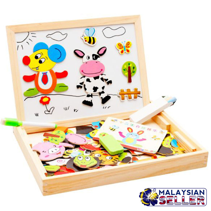 idrop Children Interactive Drawing & Playing Magnetic White & Black Board