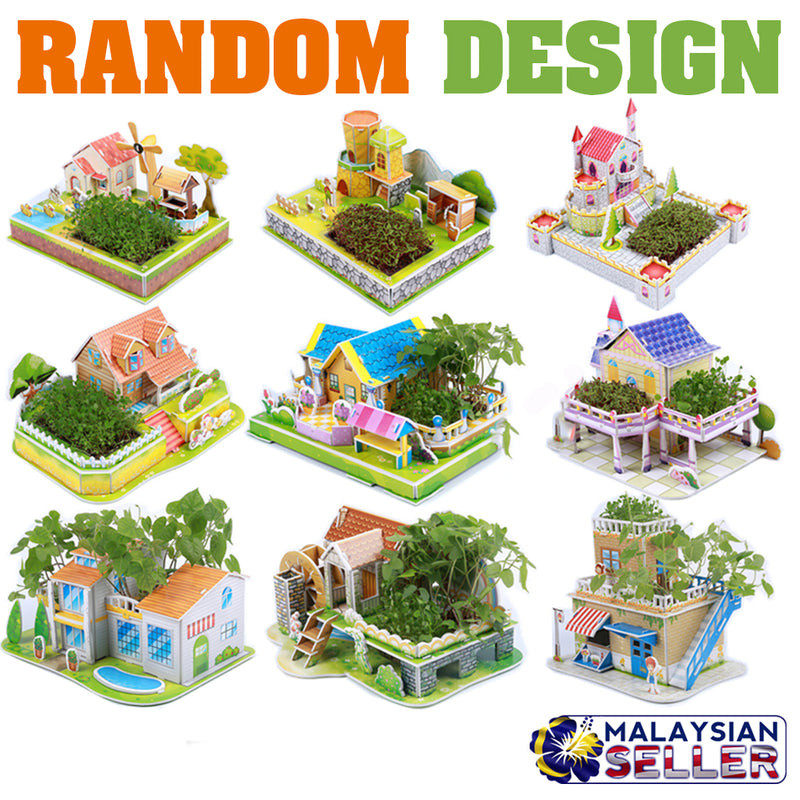 idrop ZILIPOO - 3D Puzzle & Plant Cultivation Education Set