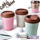 idrop COFFEE BIN - Wheat Fibre Plastic Mini Garbage Dustbin