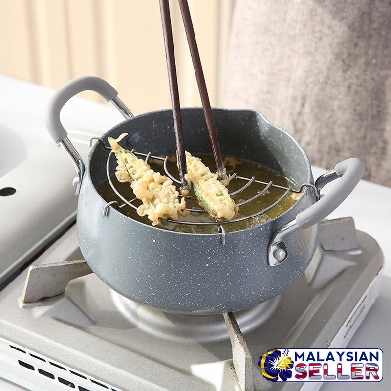 idrop MAIFAN KULIN [ 16 CM ] Small Kitchen Fry Pan Pot Oil Fryer
