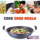 idrop 42CM - JM Double Handle Kitchen Cooking Frying Pot