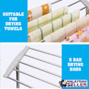 idrop 5 Bar Standing Drying Towel Rack