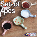 idrop 4pcs Set Seasoning Sauce Dish