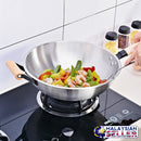 idrop 34CM - GD TRENDY Kitchen Cooking Wok Frying Pan
