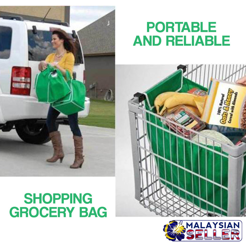 idrop Ecofriendly Portable Foldable Shopping Grocery Storage Bag