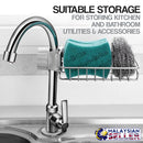 idrop Kitchen Bathroom Accessory and Utility Storage Rack Basket