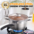 idrop 24CM Portable Cooking Steaming Pot