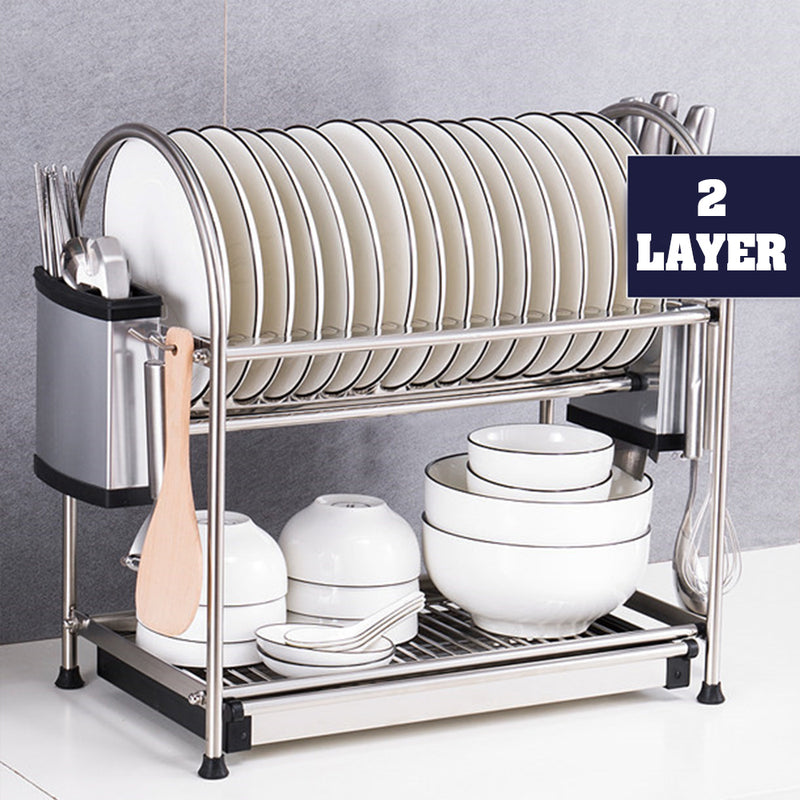 idrop 2 LAYER - TERISO Kitchen Dish Rack Shelf