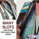 idrop Men's Long Wallet Collection Series [ LIUNIAOFU  ] [ 8922