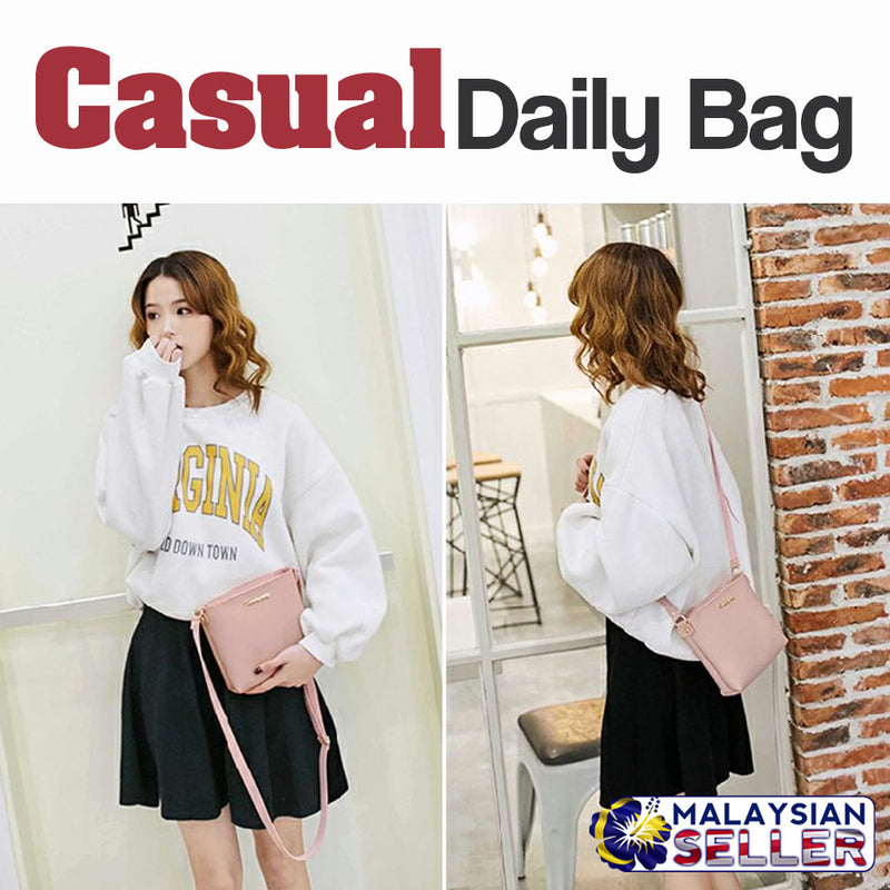 idrop Women's Casual Minimalist Single Sling Handbag