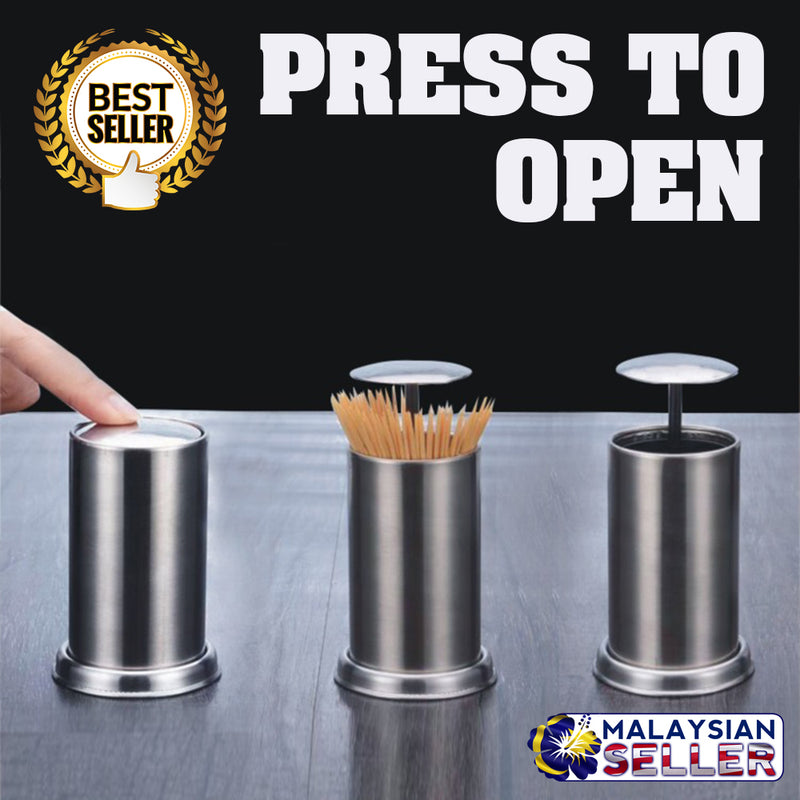 idrop Toothpick Holder Storage Cylinder