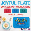 idrop MAT PLATE - Children Flexible Non Slip Eating Plate