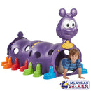 idrop PLAYGROUND - Children Purple Caterpillar Tunnel ( 4 Sections )