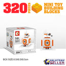 idrop [ BB8 Droid ] ( 320 Pcs ) Mini Building Blocks Toy