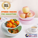 idrop FRUIT & SNACK PLATTER - Snacking Food Plate