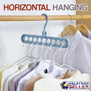 idrop Horizontal Vertical Space Saving Multi-hang Hanger
