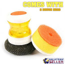 idrop 2 IN 1 Hand Brush Dish Scrubber