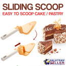 idrop CAKE SCOOPER - Kitchen Pastry Slidable Serving Scoop