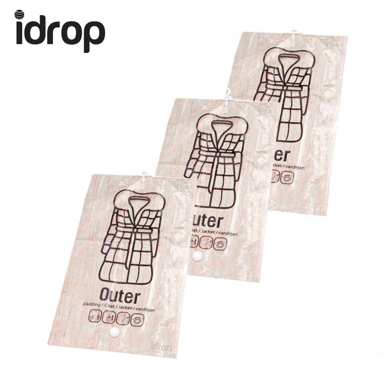 idrop Hanging Style Vacuum Bag for clothing | Buy 1 piece | Buy 3 Pieces