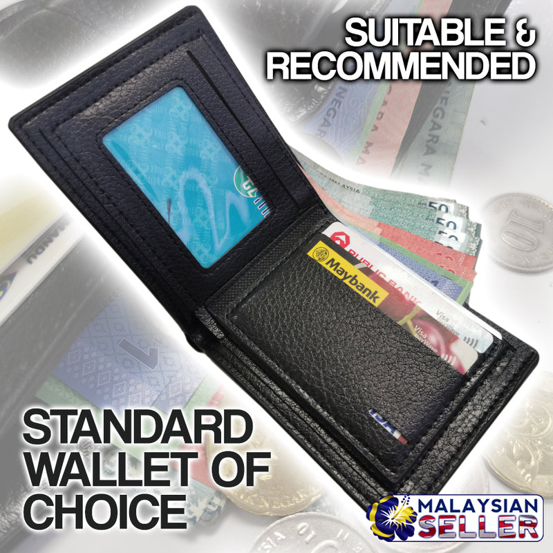 idrop Men's Wallet Standard Fold Body Collection Series [ LIUNIAOFU ]