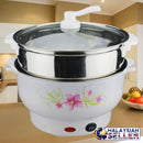 idrop KY-26 [ 3.5L ] 26CM 2 Layer Electric Cooking Steam Pot