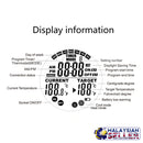 idrop RF-200N Wireless Thermostat Timer - Room Temperature Cooling Heating Device