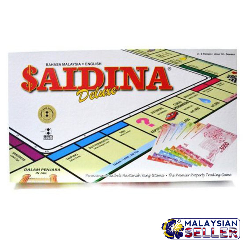 idrop SAIDINA - Deluxe [ SPM GAMES ] - Interactive Multiplayer Board Playing Game