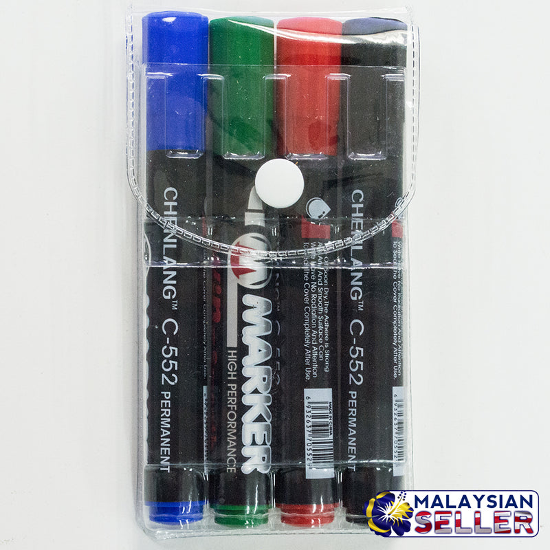 idrop WIN SMOOTH High Performance Permanent Marker Color Set [ Chenlang ]
