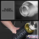 idrop 1.2L HAPPY Glass Drinking Bottle