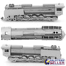 idrop STEAM LOCOMOTIVE TRAIN [ Nano Puzzle ] - 3D Lasercut Metal Puzzle