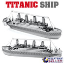 idrop TITANIC [ Nano Puzzle ] - 3D Lasercut Metal Puzzle