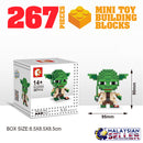 idrop [ Master Yoda ] ( 267 Pcs ) Mini Building Blocks Toy