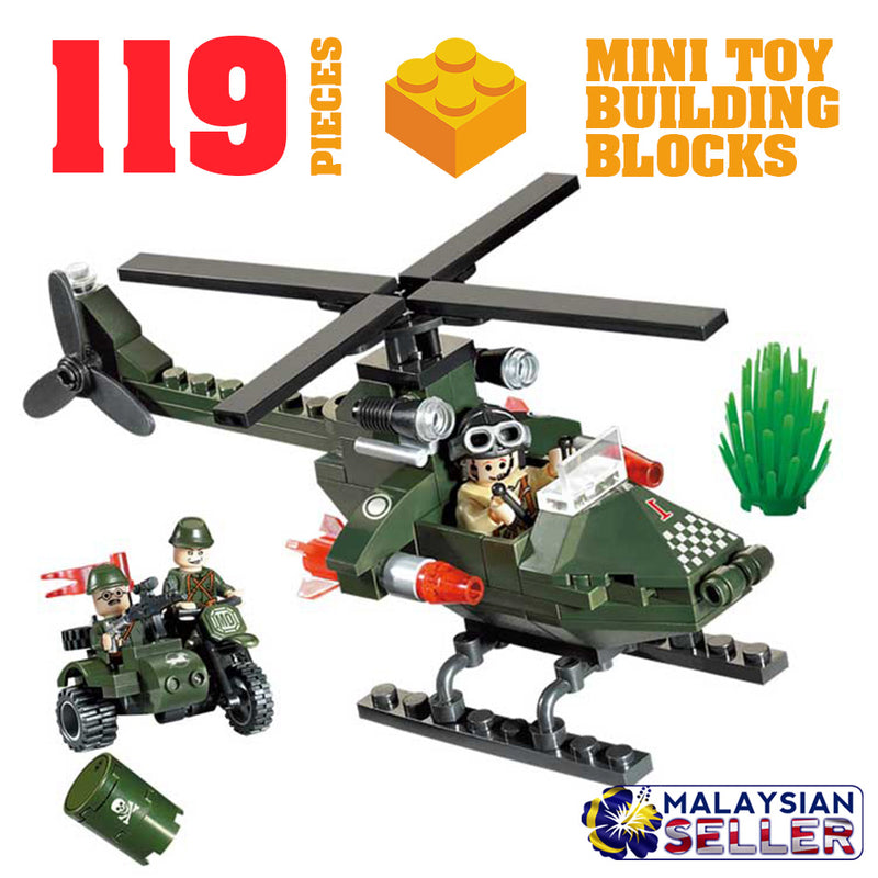 idrop ENLIGHTEN [ CHASE ]- Combat Zones Building Block Toy ( 119 pcs )