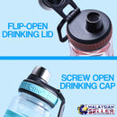 idrop 450ml CILLE - TRITAN Sports Drinking Water Bottle