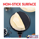 idrop Multifunctional Electric Pan  Crepe Chinese  Spring Roll  Maker [20cm]