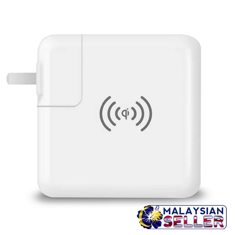 idrop MULTIPLE Travel Charging Powerbank - Qi Wireless & USB Cable Charging
