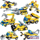 idrop [ ENLIGHTEN ] TRANSFORM MECHA Construction Robot Transformer Toy