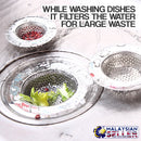 idrop Kitchen Sink Filter Strainer Mesh Cover [ 11.5cm ]