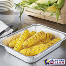 idrop ALUMINIUM FOIL [ RECTANGLE ] - 5pcs Flat Edge Food Tray