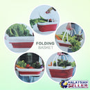 idrop 12L Rectangular Collapsible Bucket