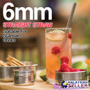 idrop 5pcs Stainless Steel Drinking Straw & Cleaner Brush & Stir Spoon + Straw Box Case