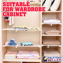 idrop Extendable Telescopic Hanging Shelf Rack Storage Rail Mount