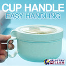 idrop 1.2L Lunch Box Eating Cup Mug with Eating Utensil