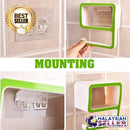 idrop  NINE [ 9 ] Toilet Bathroom Wall Mounted Storage Shelf Rack